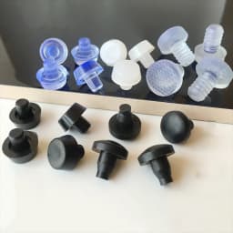 10/20pcs Round PVC Furniture Foot Nail Rubber Glide Nail Office Table Chair Leg Floor Protector Round Sliding Disc Noise Killer