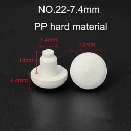 10/20pcs Round PVC Furniture Foot Nail Rubber Glide Nail Office Table Chair Leg Floor Protector Round Sliding Disc Noise Killer
