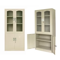 #For for office furniture 2 door filing cabinet steel storage cabinet cupboard metal filing cabinet lemari with glass door