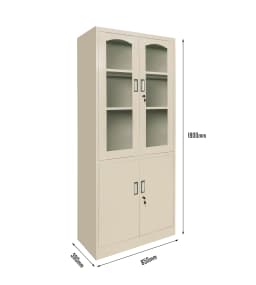 #For for office furniture 2 door filing cabinet steel storage cabinet cupboard metal filing cabinet lemari with glass door