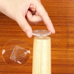 4Pcs Silicone Non-Slip Pad Anti-moving Table Foot Mat Bed Foot Antislip Fixator Transparent Anti Vibration Pads Furniture Gasket