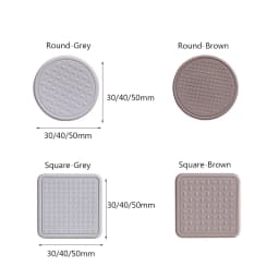 8PCS Home Self-Adhesive Table Leg Caps Furniture Leg Pad Sofa Chair Feet Cover Floor Protector