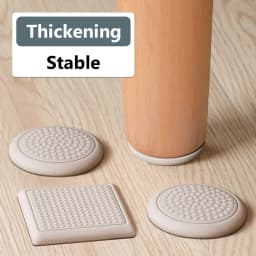 8PCS Home Self-Adhesive Table Leg Caps Furniture Leg Pad Sofa Chair Feet Cover Floor Protector