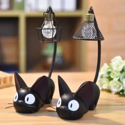 Little Black Cat Resin Night Light Creative Personality Small Commodity Resin Jewelry Lamp Ornament