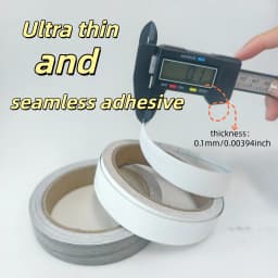 1PC 10mx2cm Preglued Edging PVC Edge Banding for Wood Kitchen Wardrobe Furniture Table Desk Board Edgeband Edger Glossy