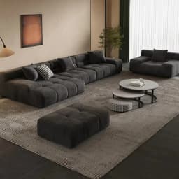 Luxury 3 Seater Living Room Sofas Gray Italian Lazy Lounge Living Room Sofas Modular Recliner Couch Wohnzimmer Furniture Home