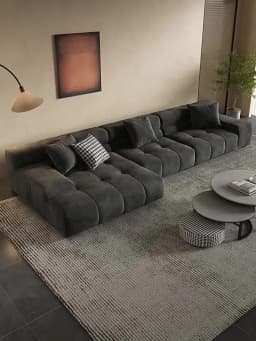 Luxury 3 Seater Living Room Sofas Gray Italian Lazy Lounge Living Room Sofas Modular Recliner Couch Wohnzimmer Furniture Home