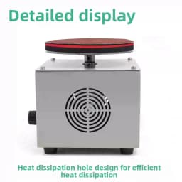 150W Mini Electric 4" Disc Sander Multi-function Polishing Grinder Adjustable Speed Surface Polisher Machine With LCD Display