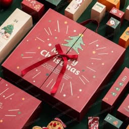Christmas birthday empty box blind box countdown calendar gift box complete set