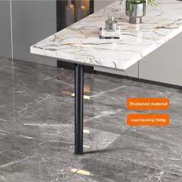 Foldable Height Adjustable Table Legs Commercial Iron Art Frame Home Table Adjust Rack Thick Non-Slip Stable Furniture Support