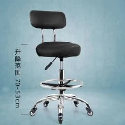 Backrest Lift Swivel Chair Pulley Kitchen Cook Barber Chair Treatment Saddle Stool Cosmetic Aesthetic Master Стул На Колесиках