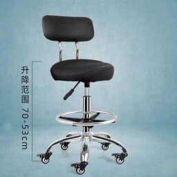 Backrest Lift Swivel Chair Pulley Kitchen Cook Barber Chair Treatment Saddle Stool Cosmetic Aesthetic Master Стул На Колесиках