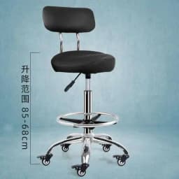 Backrest Lift Swivel Chair Pulley Kitchen Cook Barber Chair Treatment Saddle Stool Cosmetic Aesthetic Master Стул На Колесиках