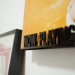 Record Shelf Wall Mount Now Playing Acrylic DVDs Record Display Stand Vinyl Record Shelf For Albums Home Accessories