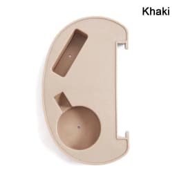 1Pcs Recliner Folding Chair Tray Drink Holder Portable Side Tray Breakfast Black Khaki Beach Chair Cup Holder