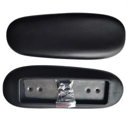1 Pair PU Leather Office Home Computer Chair Replacement Pressure Relief Arm Pads Caps Armrest Univeral 4" 5.5" Mounting Hole