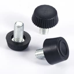 10Pc M6*10mm Thread Height Adjustable Leveling Chair Leg Feet Furniture Mat Screw-in Base Sofa Bed Cabinet Table Floor Protector