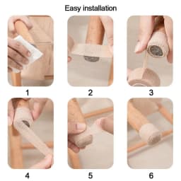Self-adhesive Table Leg Protection Felt Foot Cover Floor Protective Cover Silent Anti Slip Furniture Pad Multifunctional Tape