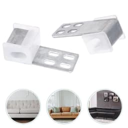 18/20pcs Sofa Spring Fixing Seat Couch Spring Fixing Furniture Hasps Hardware Repair Parts Accessories
