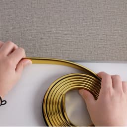U-shaped Self-Adhesive Edge Banding Decorative Strip Wood Board Table Chair Protector Cover Furniture Seal Strip Home Decoration