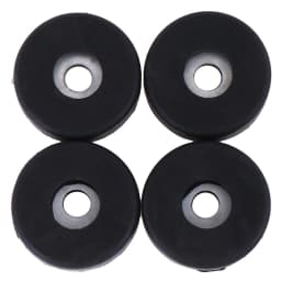 4Pcs 30x10mm Plastic Bumpers Embedded Washer Feet Pad Instrument Holder