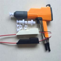 7/14 Pcs Electrode Holder Round for Powder Coating Gun Spare Parts Nozzle of Gema Easy Select Powder Coating Guns
