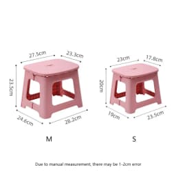 Japanese-style Portable Household Folding Stool Kids Child Plastic Stool Outdoor Camping Fishing Stool