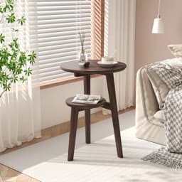 Modern Bedside Cabinets Coffee Table Solid Wood Side Table Movable Living Room Small Coffee Table Home Furniture New