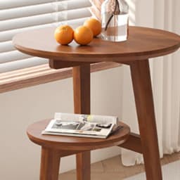 Modern Bedside Cabinets Coffee Table Solid Wood Side Table Movable Living Room Small Coffee Table Home Furniture New