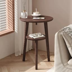 Modern Bedside Cabinets Coffee Table Solid Wood Side Table Movable Living Room Small Coffee Table Home Furniture New