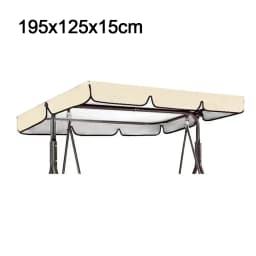 Outdoor Swing Chair Canopy Courtyard Waterproof Swing Garden Patio Furniture Dust Cover Dustproof Swing Sunshade