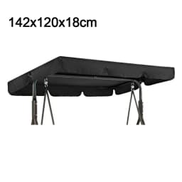 Outdoor Swing Chair Canopy Courtyard Waterproof Swing Garden Patio Furniture Dust Cover Dustproof Swing Sunshade