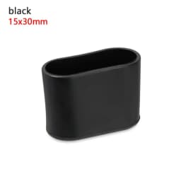 4Pcs New Oval Shape Chair Leg Caps Furniture Feet Silicone Pads Non-Slip Covers Floor Protectors Cups Socks Furniture Accessory