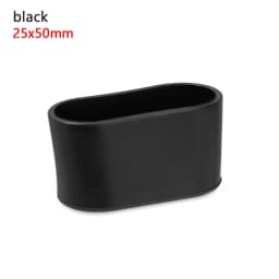 4Pcs New Oval Shape Chair Leg Caps Furniture Feet Silicone Pads Non-Slip Covers Floor Protectors Cups Socks Furniture Accessory