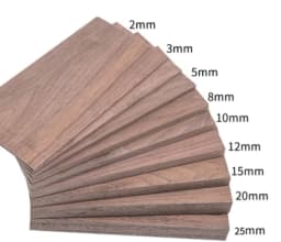 Length:200mm Width:100mm 5pcs Black walnut veneer Polished Walnut DIY Handmade Wood Slices