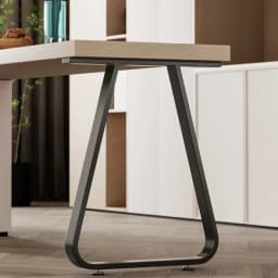 Iron Art Support Feet High-Temperature Painted Bar Stand Single-Side Table Legs Stable Heavy-Duty Table Parts Contemporary Style