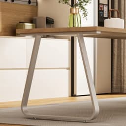 Iron Art Support Feet High-Temperature Painted Bar Stand Single-Side Table Legs Stable Heavy-Duty Table Parts Contemporary Style