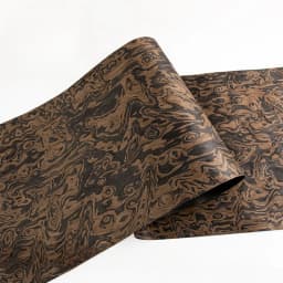58x250cm Black Walnut Burl Wild Grain Engineered Veneer for Furniture DIY Crafts Car Interiors Speaker Decorative Surface Sheets
