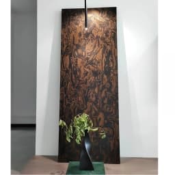 58x250cm Black Walnut Burl Wild Grain Engineered Veneer for Furniture DIY Crafts Car Interiors Speaker Decorative Surface Sheets