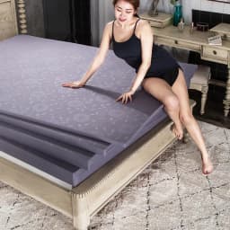 High Density Sponge Mattress Hard Pad Heavy Body 50D Thickened 1.5m/1.8m Memory Cotton Soft Cushion Single Double Mats