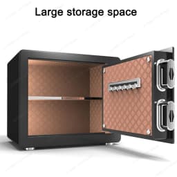 Thickened Alloy Steel Single Door Fireproof And Waterproof Safe Password/Fingerprint/WIFI Unlock Anti-theft And Anti-pry Safe