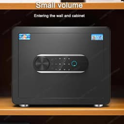 Thickened Alloy Steel Single Door Fireproof And Waterproof Safe Password/Fingerprint/WIFI Unlock Anti-theft And Anti-pry Safe
