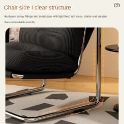 Modern Accent Chair, Mid-Century Style Lounge Chair with Metal Frame , Stylish Leisure Chair for Living Room, Bedroom