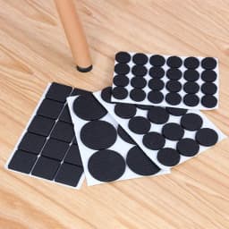 12/30/48pcs Furniture Pads, Adhesive Rubber DIY Furniture Feet Pad, Table Legs Stools, Chairs Mats, Table And Chair Foot Protec
