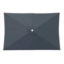 Outdoor Garden Parasol Large Umbrella Cover Beach Umbrella Sun Shade Waterproof Replacement Cover Sun Protection Without Frame