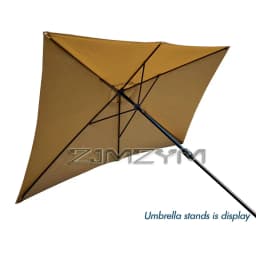 Outdoor Garden Parasol Large Umbrella Cover Beach Umbrella Sun Shade Waterproof Replacement Cover Sun Protection Without Frame