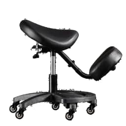 Ergonomic Adjustable Saddle Chair - Posture Corrective Kneeling Stool for Office Computer Desk Chair for Adults & Students