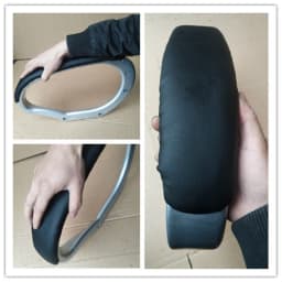 Chair Armrests for Swivel Lifting Computer Chairs Office Stool Chair Handle Bracket Plastic Armrest Office Furniture Accessories