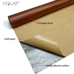 Leather Repair Tape Self Adhesive Waterproof DIY PU Leather Patches for Furniture Cushion Chair Sofa Car Seat Scooter Motorcycle
