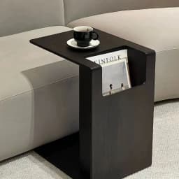 Italian Rubber Wood Side Table Minimalist Storage Small Coffee Table Sofa Simple Small Apartment Creative Corner Table